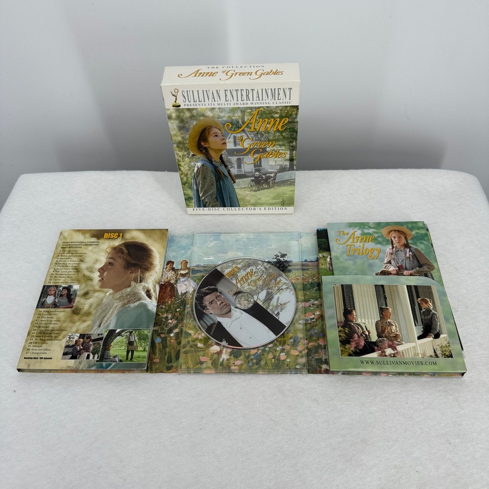 Anne of Green Gables The Collection 5Disc DVD Collector's Edition Sullivan 24002